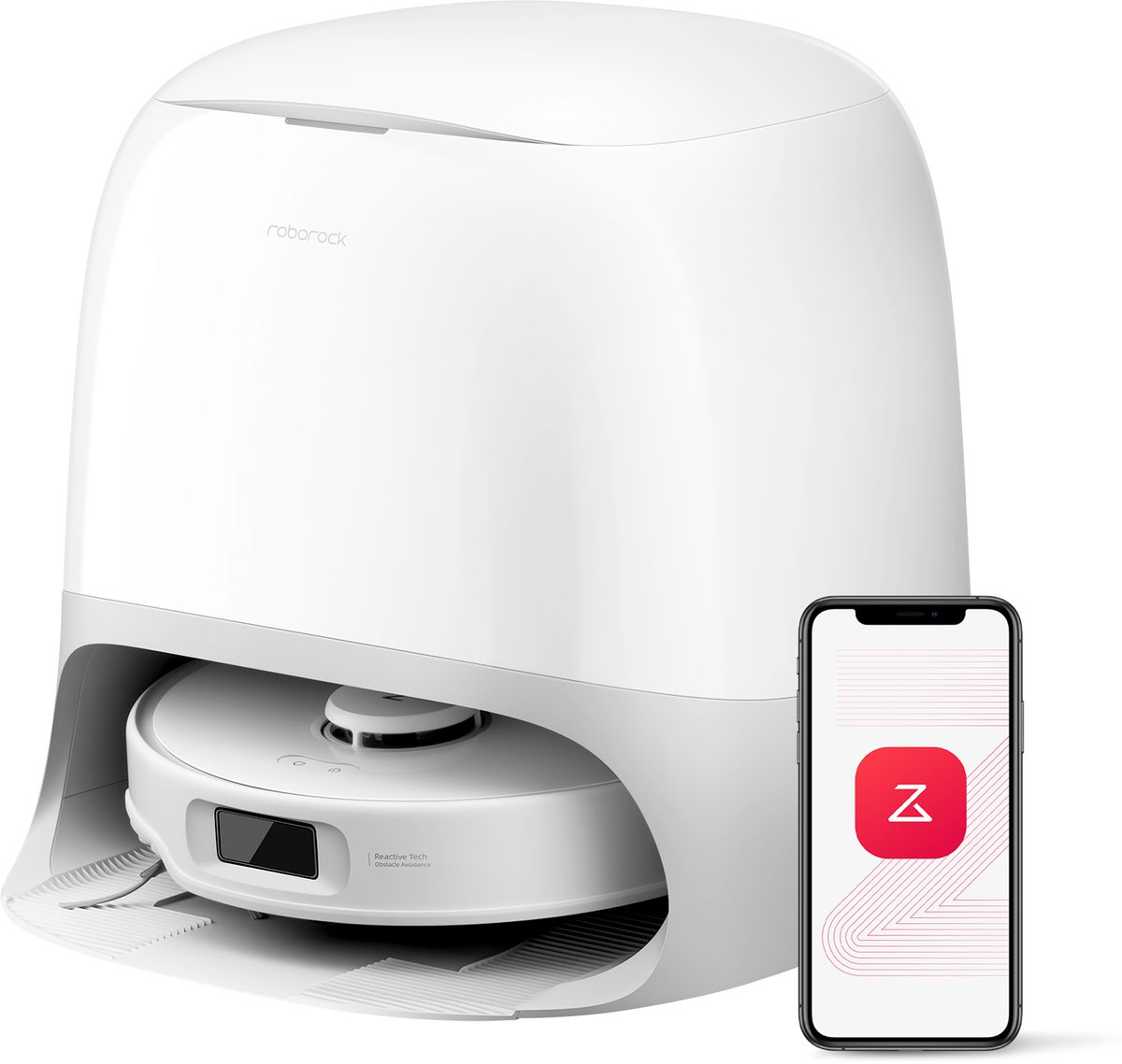 Roborock Qrevo Curv S5X Wit